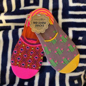 2 Pair of No-Show Socks NWT